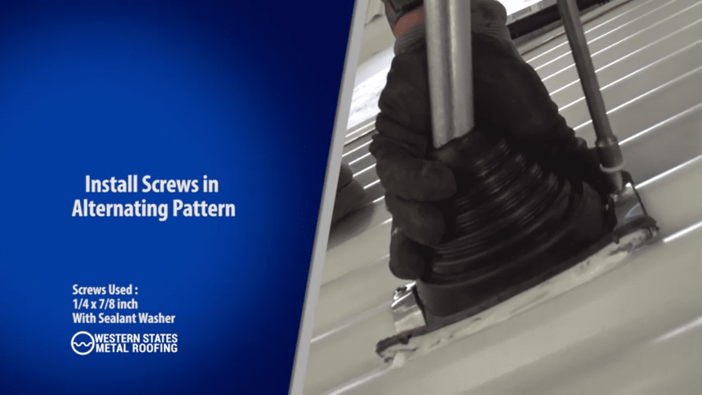 Installation Of Rubber Pipe Boots On Metal Roof Pipe Flashing Install